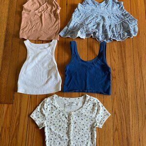 XS summer shirt bundle